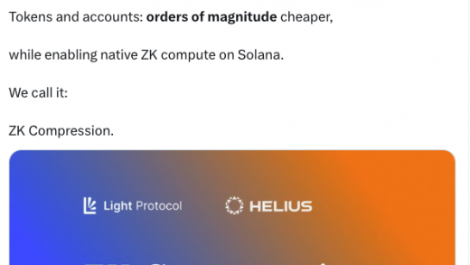Solana推出ZK Compression，以太坊社区「破防」了？缩略图