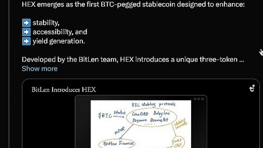 可拆分稳定币HEX 比特币生态新玩法缩略图