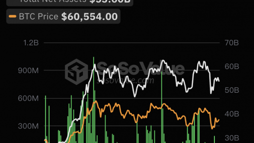 8月14日比特币现货ETF总净流出8136.30万美元，ETF净资产比率达4.59%缩略图