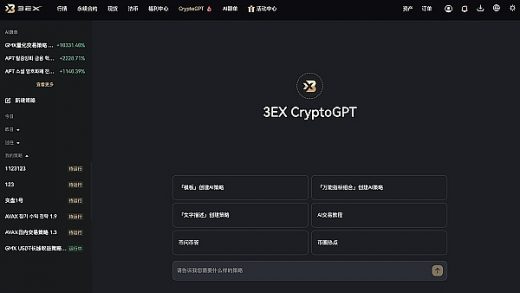 详解3EX CryptoGPT策略构建的规范：打造属于自己的量化交易缩略图